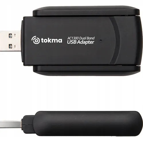 AC1300 belaidis Wi-Fi tinklo adapteris USB su antenomis 1300 Mbps 5 GHz