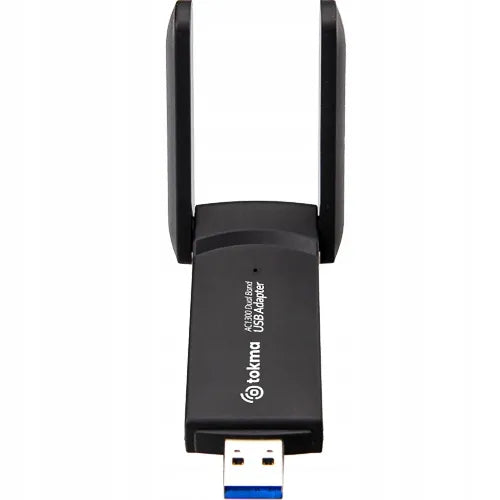 AC1300 belaidis Wi-Fi tinklo adapteris USB su antenomis 1300 Mbps 5 GHz