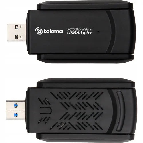 AC1300 belaidis Wi-Fi tinklo adapteris USB su antenomis 1300 Mbps 5 GHz