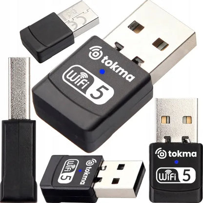 AC600 Wi-Fi tinklo adapteris USB DUAL BAND 600 Mbps 5GHz