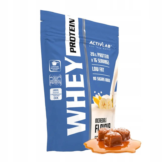 Activlab Whey Protein WPC išrūgų baltymai, 500 g, sūrios karamelės skonio