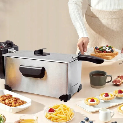 Aigostar 30HEY riebalų gruzdintuvė 3L tradicinė gruzdintuvė 2200W