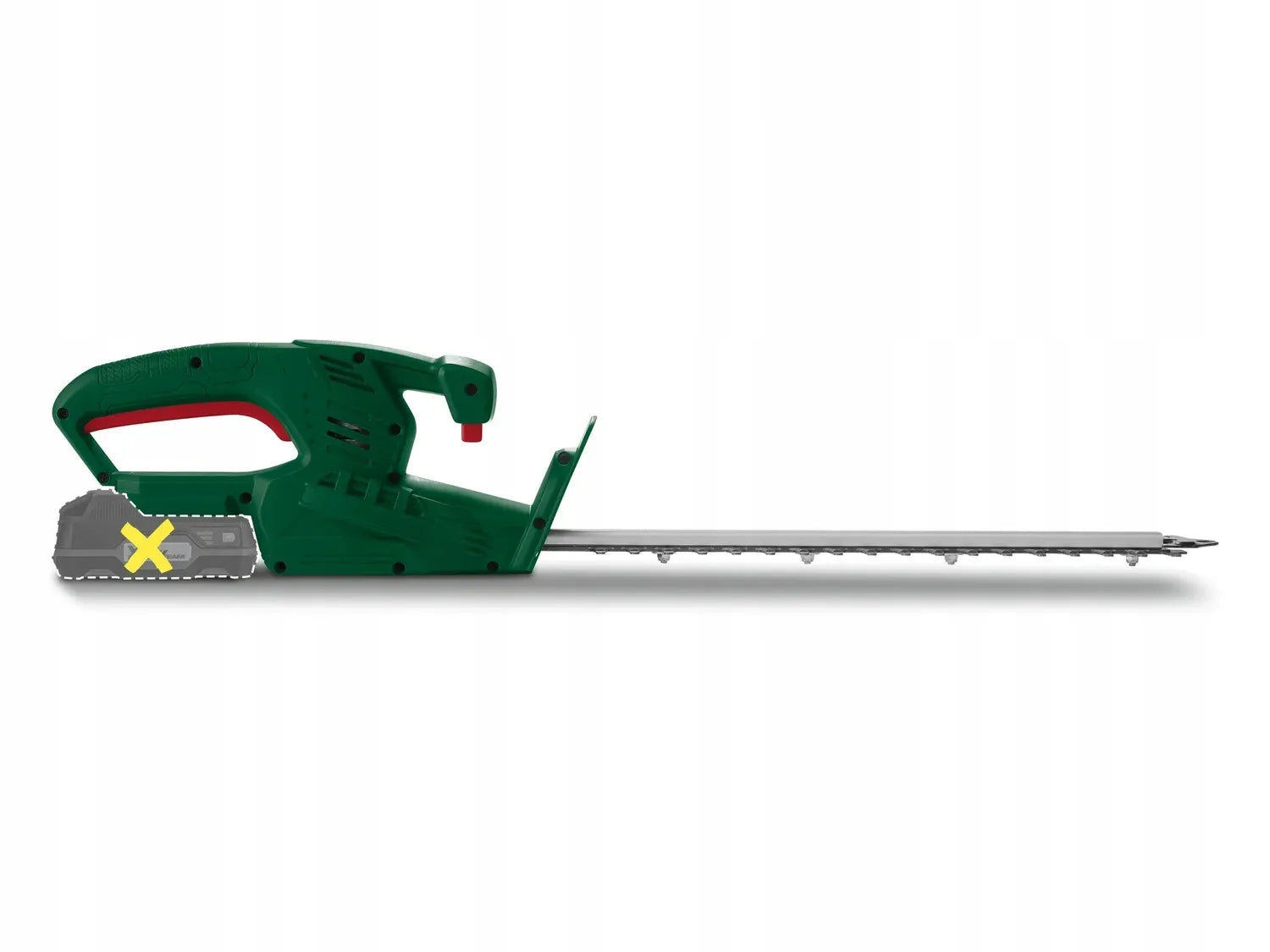 Akumuliatorinės gyvatvorių žirklės Parkside PHSA 20-Li A1, 20V, 35cm