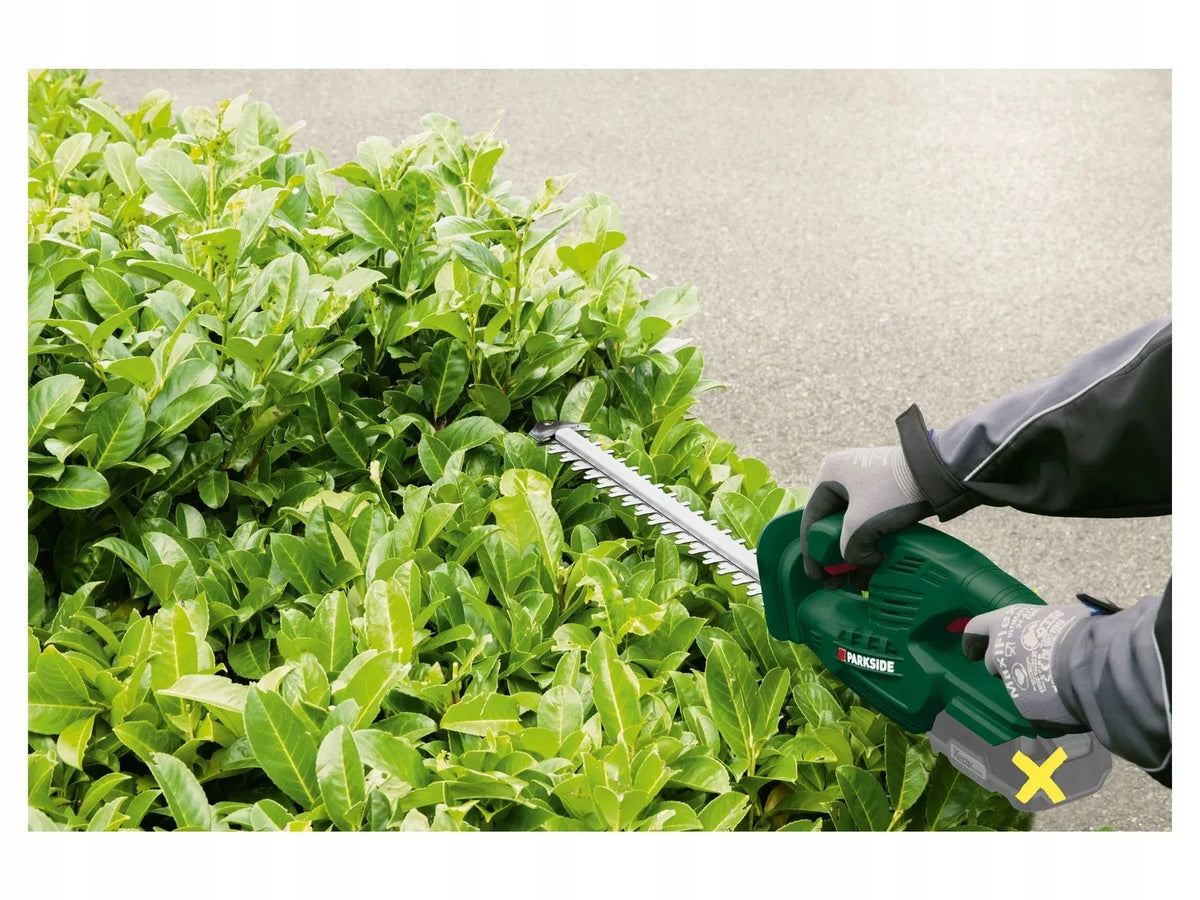 Akumuliatorinės gyvatvorių žirklės Parkside PHSA 20-Li A1, 20V, 35cm