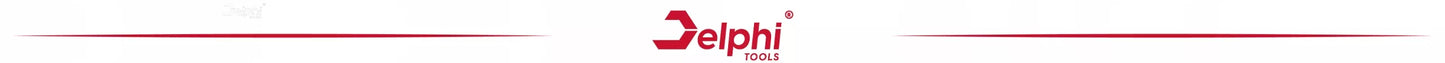 Akumuliatorinės žolės ir gyvatvorių žirklės Delphi Tools 2Ah 2-in-1 su 2 peiliais