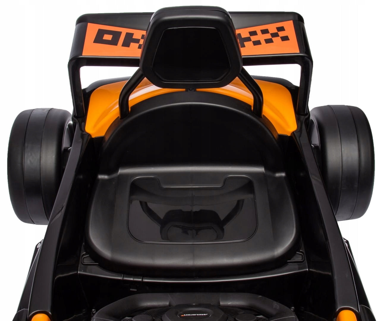 Akumuliatorinis automobilis Bolid Quad elektrinė transporto priemonė McLaren Sun Baby