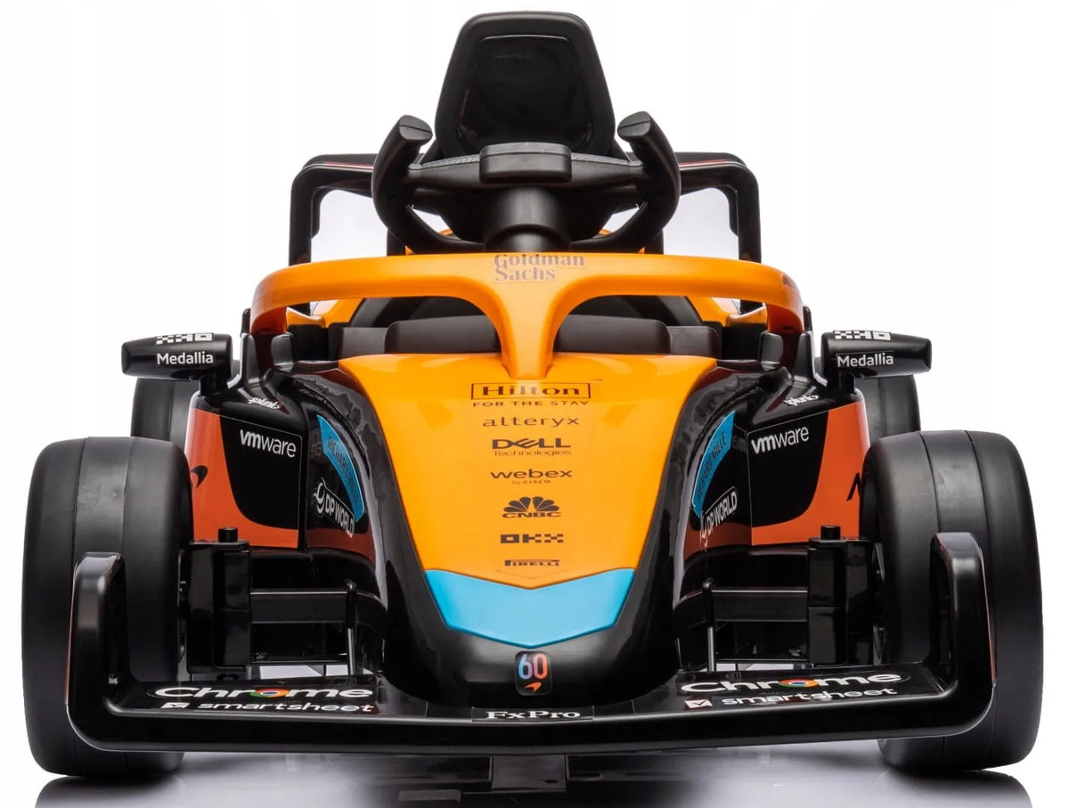 Akumuliatorinis automobilis Bolid Quad elektrinė transporto priemonė McLaren Sun Baby