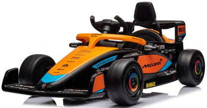 Akumuliatorinis automobilis Bolid Quad elektrinė transporto priemonė McLaren Sun Baby