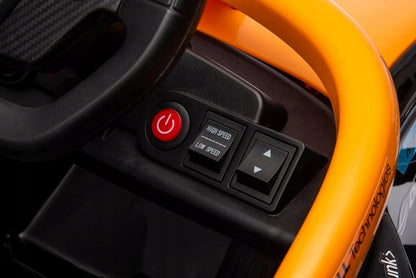 Akumuliatorinis automobilis Bolid Quad elektrinė transporto priemonė McLaren Sun Baby