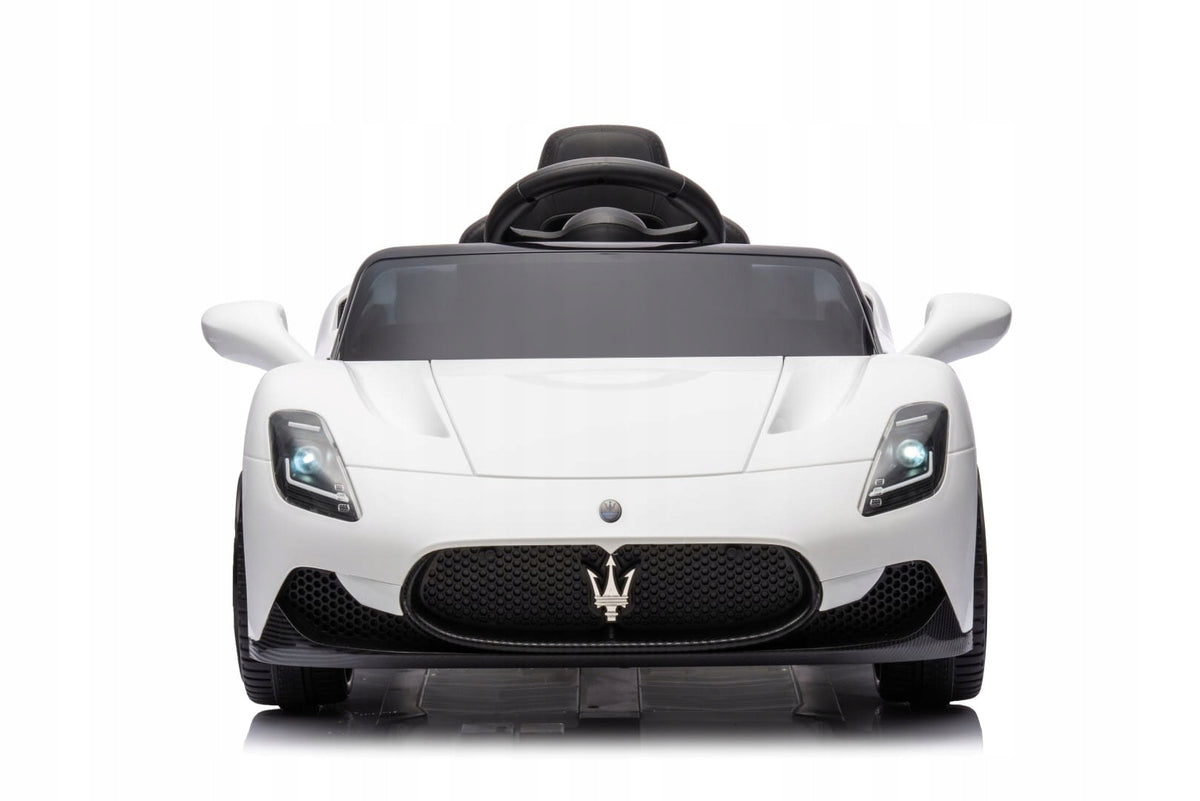 Akumuliatorinis automobilis Maserati GT Cabrio su pulteliu, MP3 ir LED