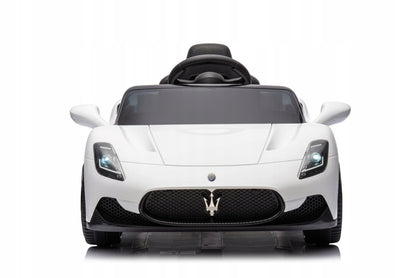 Akumuliatorinis automobilis Maserati GT Cabrio su pulteliu, MP3 ir LED