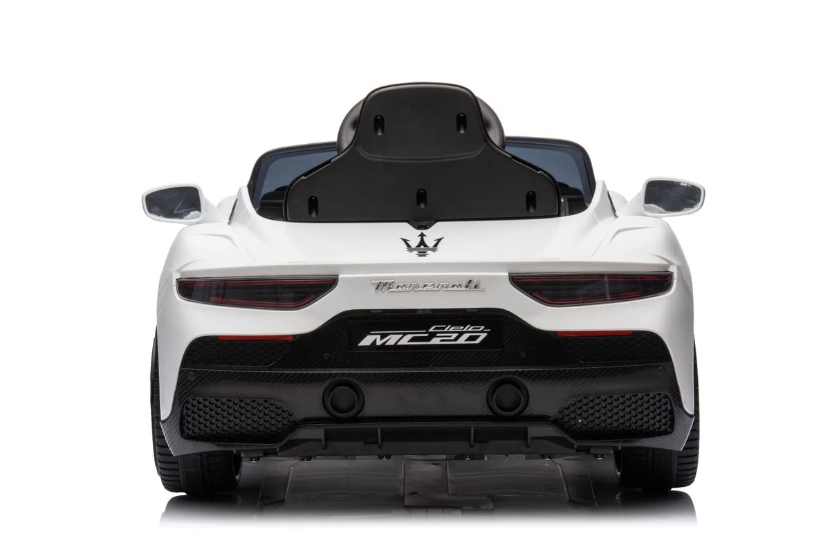 Akumuliatorinis automobilis Maserati GT Cabrio su pulteliu, MP3 ir LED