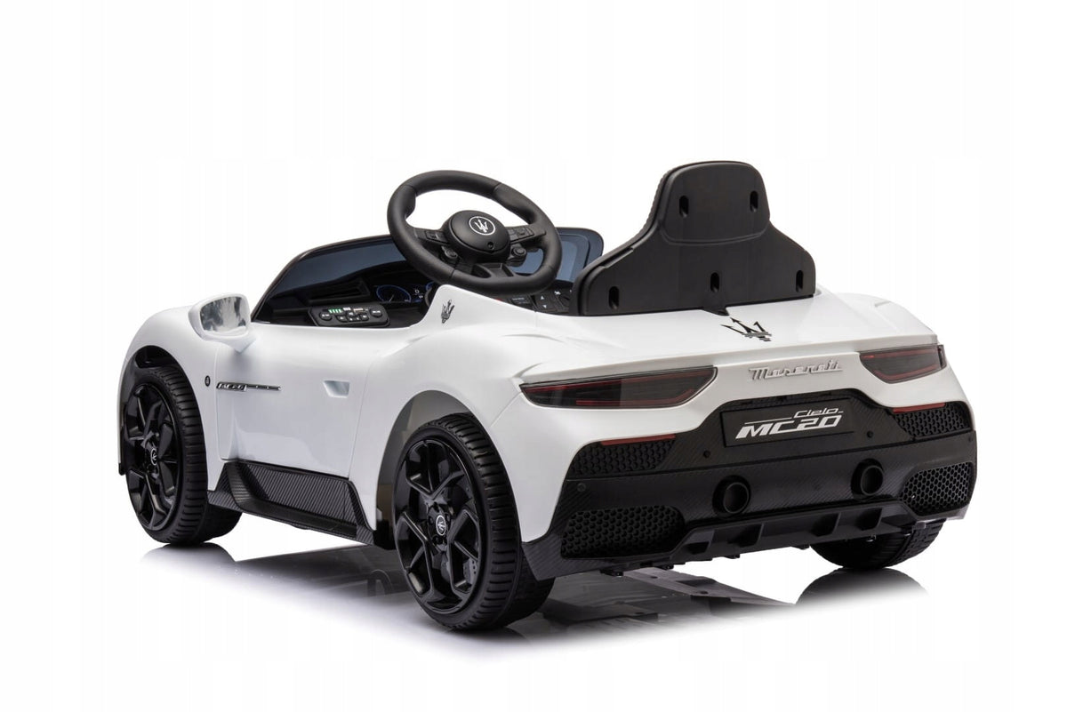 Akumuliatorinis automobilis Maserati GT Cabrio su pulteliu, MP3 ir LED