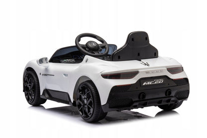 Akumuliatorinis automobilis Maserati GT Cabrio su pulteliu, MP3 ir LED