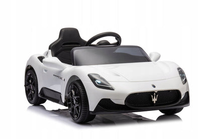 Akumuliatorinis automobilis Maserati GT Cabrio su pulteliu, MP3 ir LED