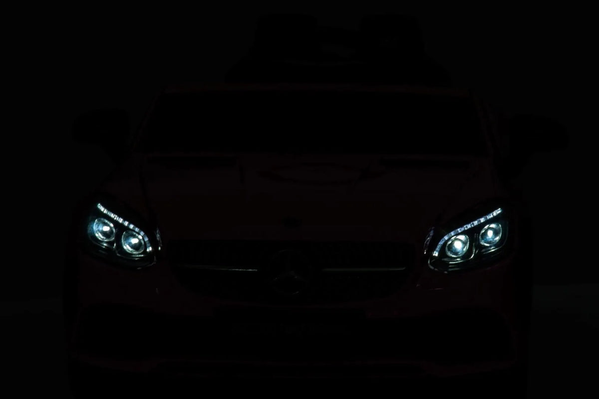 Akumuliatorinis automobilis Mercedes Benz SLC300 Cabrio su nuotolinio valdymo pulteliu, MP3 ir Micro SD