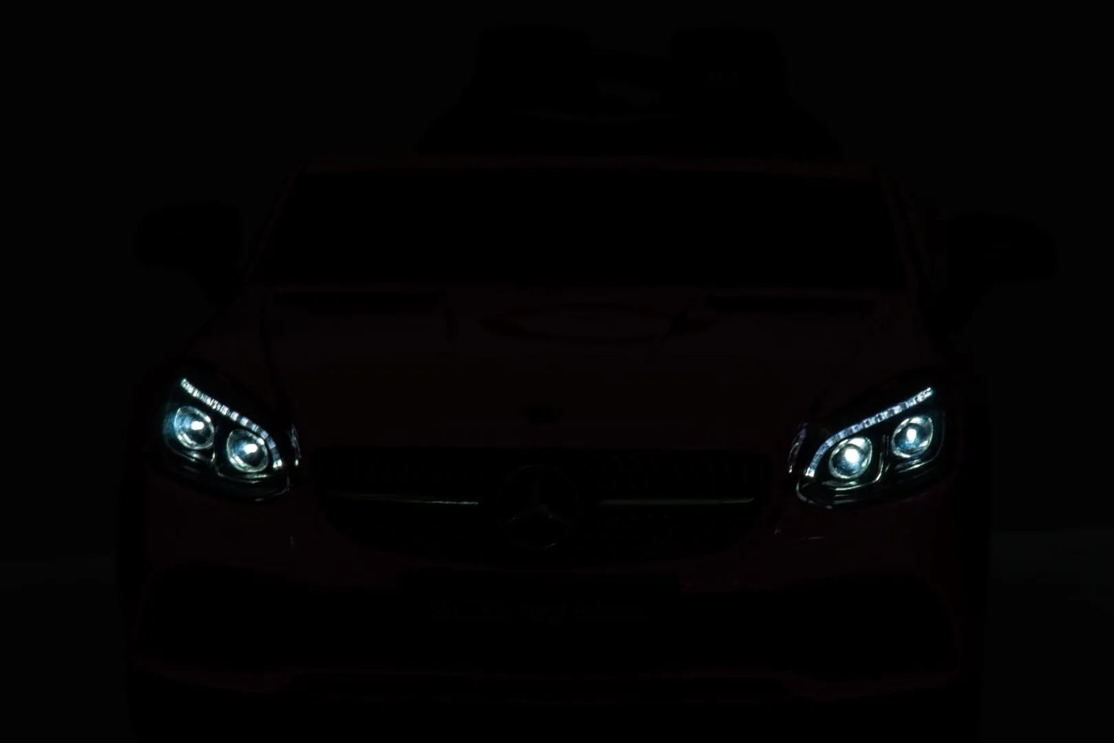 Akumuliatorinis automobilis Mercedes Benz SLC300 Cabrio su nuotolinio valdymo pulteliu, MP3 ir Micro SD
