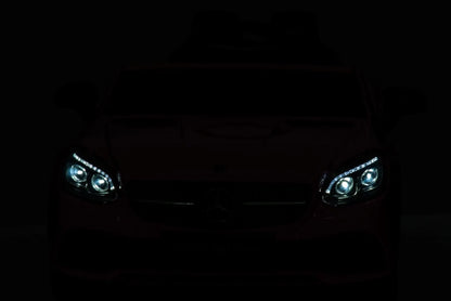 Akumuliatorinis automobilis Mercedes Benz SLC300 Cabrio su nuotolinio valdymo pulteliu, MP3 ir Micro SD