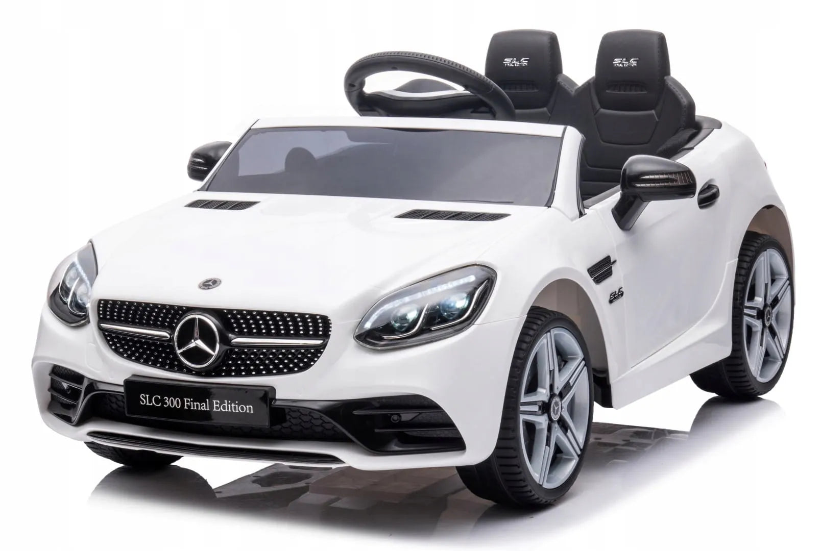 Akumuliatorinis automobilis Mercedes Benz SLC300 Cabrio su nuotolinio valdymo pulteliu, MP3 ir Micro SD
