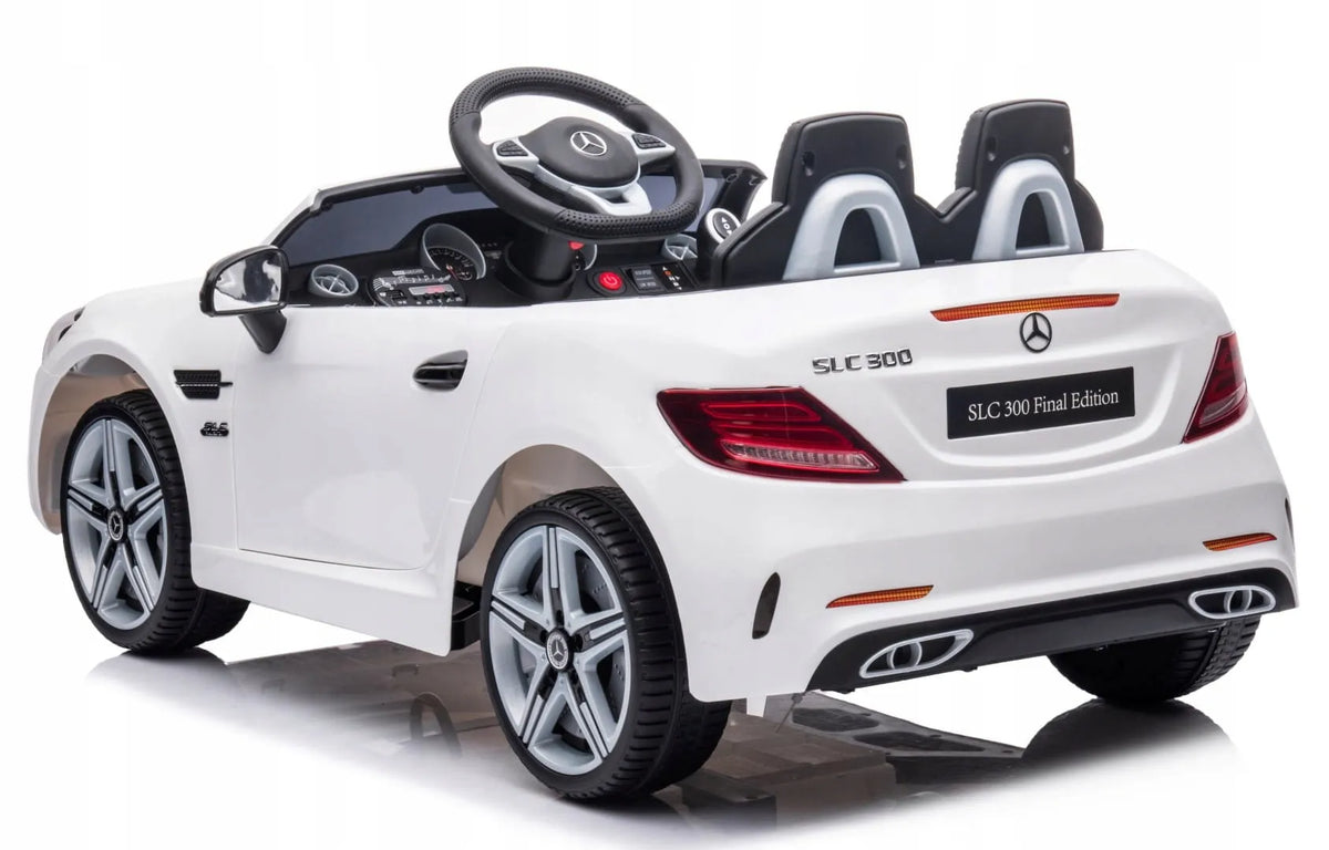 Akumuliatorinis automobilis Mercedes Benz SLC300 Cabrio su nuotolinio valdymo pulteliu, MP3 ir Micro SD