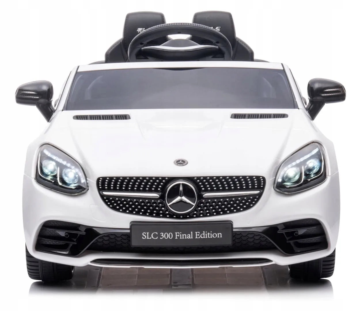Akumuliatorinis automobilis Mercedes Benz SLC300 Cabrio su nuotolinio valdymo pulteliu, MP3 ir Micro SD
