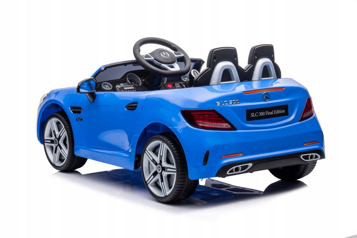 Akumuliatorinis automobilis Mercedes Benz SLC300 Cabrio su pulteliu MP3 Micro SD