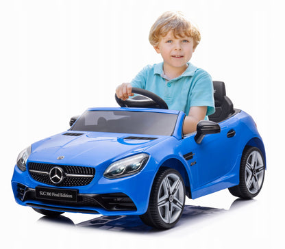 Akumuliatorinis automobilis Mercedes Benz SLC300 Cabrio su pulteliu MP3 Micro SD
