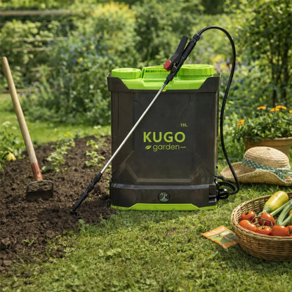 Akumuliatorinis kuprinis purkštuvas 16 l elektrinis purkštuvas MEGA rinkinys
