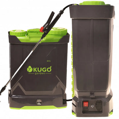 Akumuliatorinis kuprinis purkštuvas 16 l elektrinis purkštuvas MEGA rinkinys