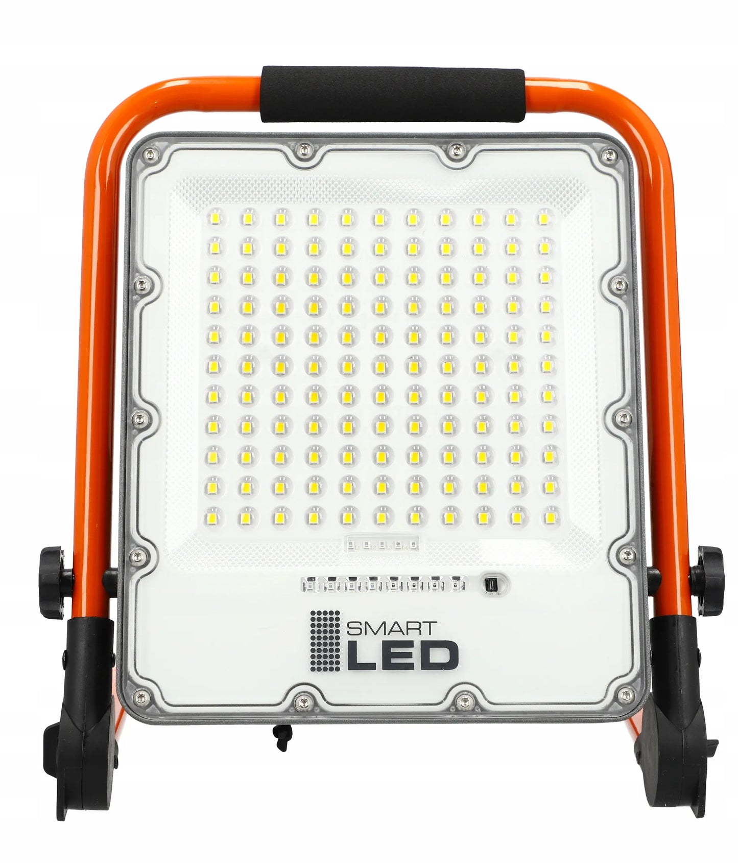 Akumuliatorinis LED prožektorius, statybinis, 100W, nešiojamas