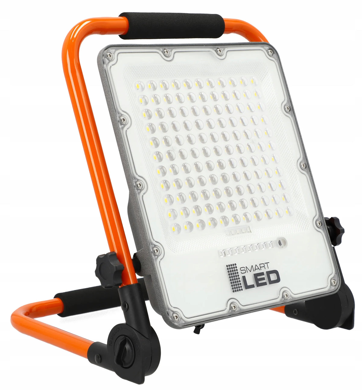 Akumuliatorinis LED prožektorius, statybinis, 100W, nešiojamas