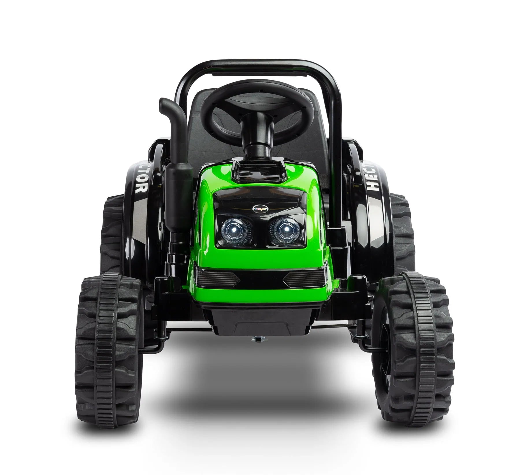 Akumuliatorinis traktorius Toyz su priekaba Caretero Hector green