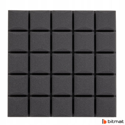 Akustiniai paneliai 50x50x5 cm žaidimų kambariui