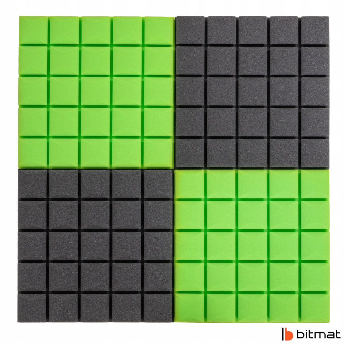 Akustiniai paneliai 50x50x5 cm žaidimų kambariui