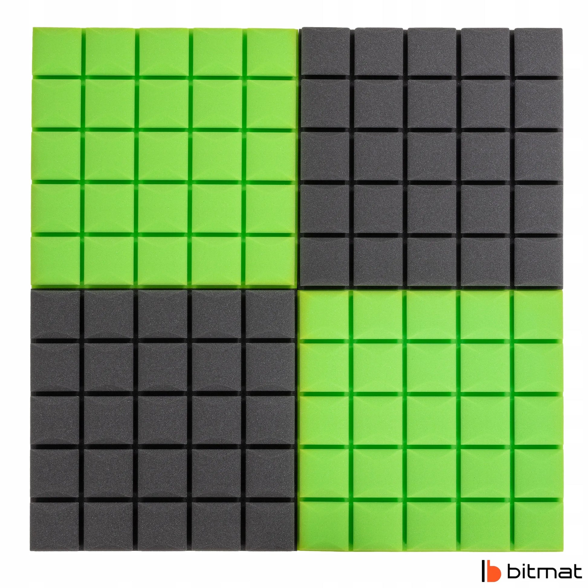 Akustiniai paneliai 50x50x5 cm žaidimų kambariui