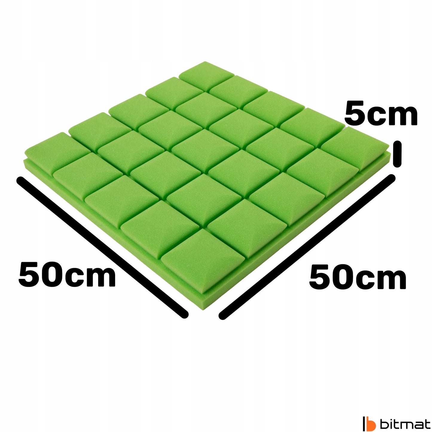 Akustiniai paneliai 50x50x5 cm žaidimų kambariui