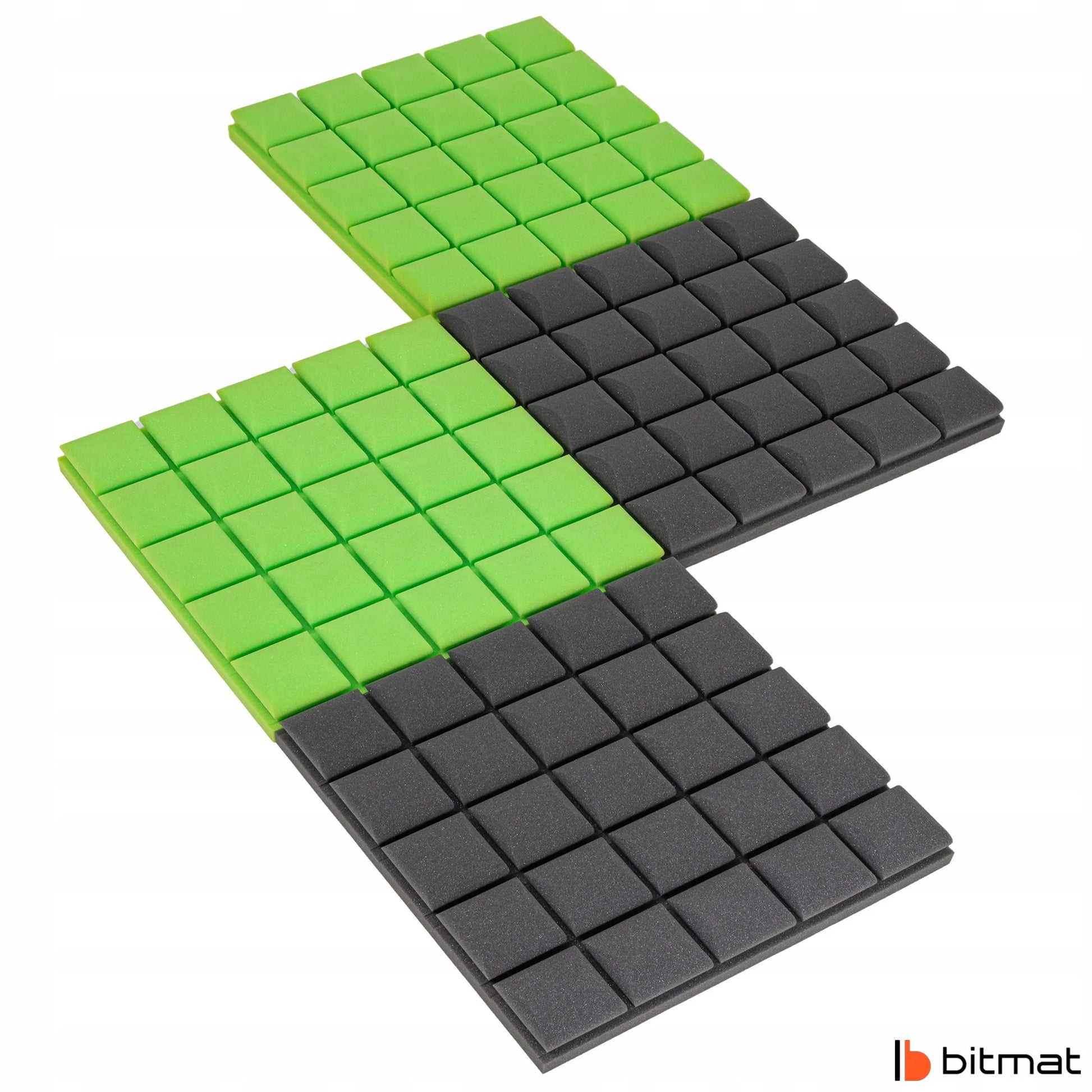 Akustiniai paneliai 50x50x5 cm žaidimų kambariui