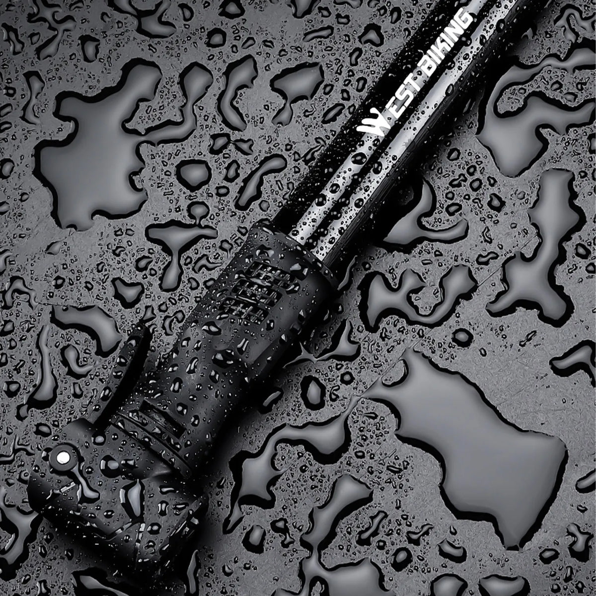 Aliuminė rankinė dviračio pompa Alogy Mini 100psi su laikikliu