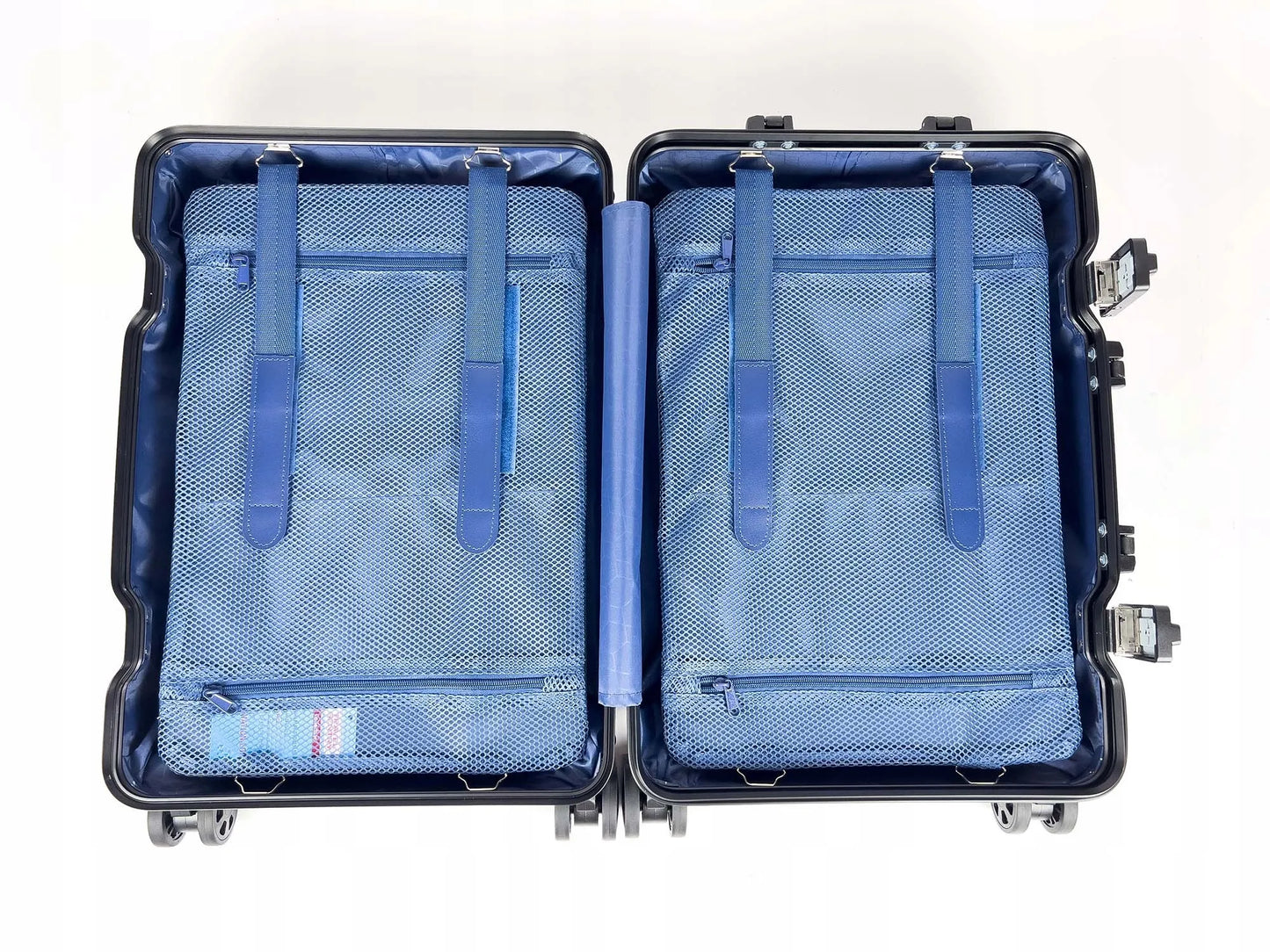 Aliumininis lagaminas 24" JUODAS 60x40x24 cm | 60L | ~4,8 kg