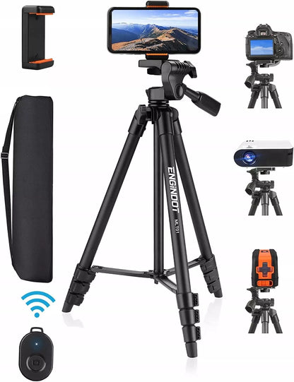 Aliuminis trikojis 42–136 cm 3in1 su BT pultu ir laikikliu