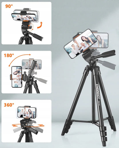 Aliuminis trikojis 42–136 cm 3in1 su BT pultu ir laikikliu