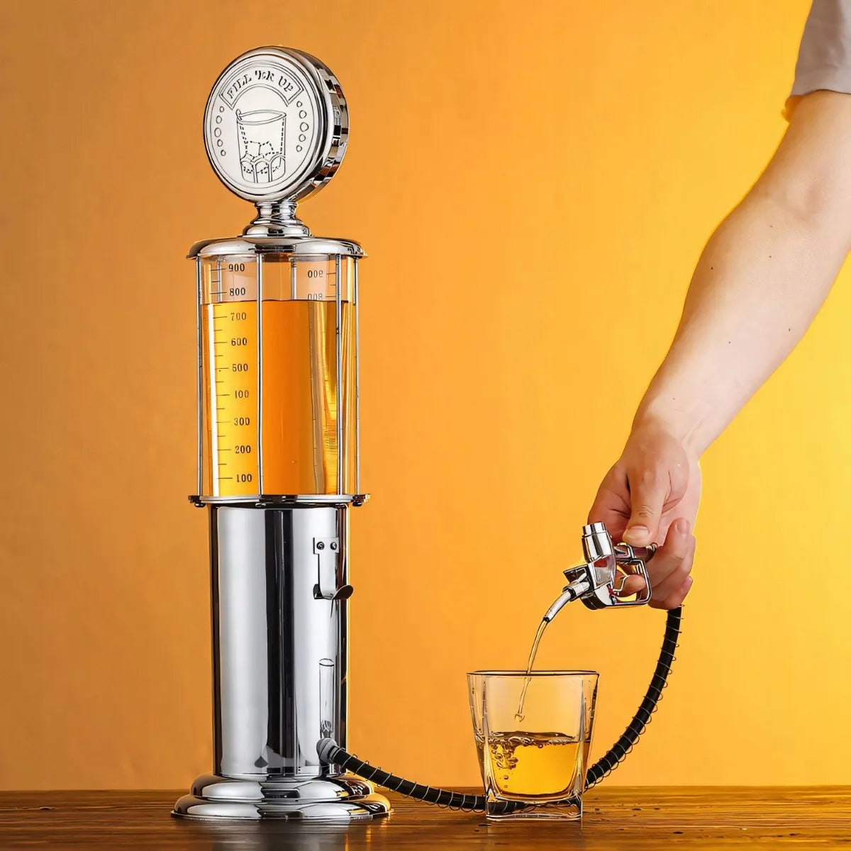 ALKOHOLIO GĖRIMŲ DOZATORIUS, PILSTYMO ĮTAISAS ALUI, VYNUI IR DEGTINĖMS, GĖRIMŲ DISPENSERIS VAKARĖLIAMS IR GIMTADIENIAMS