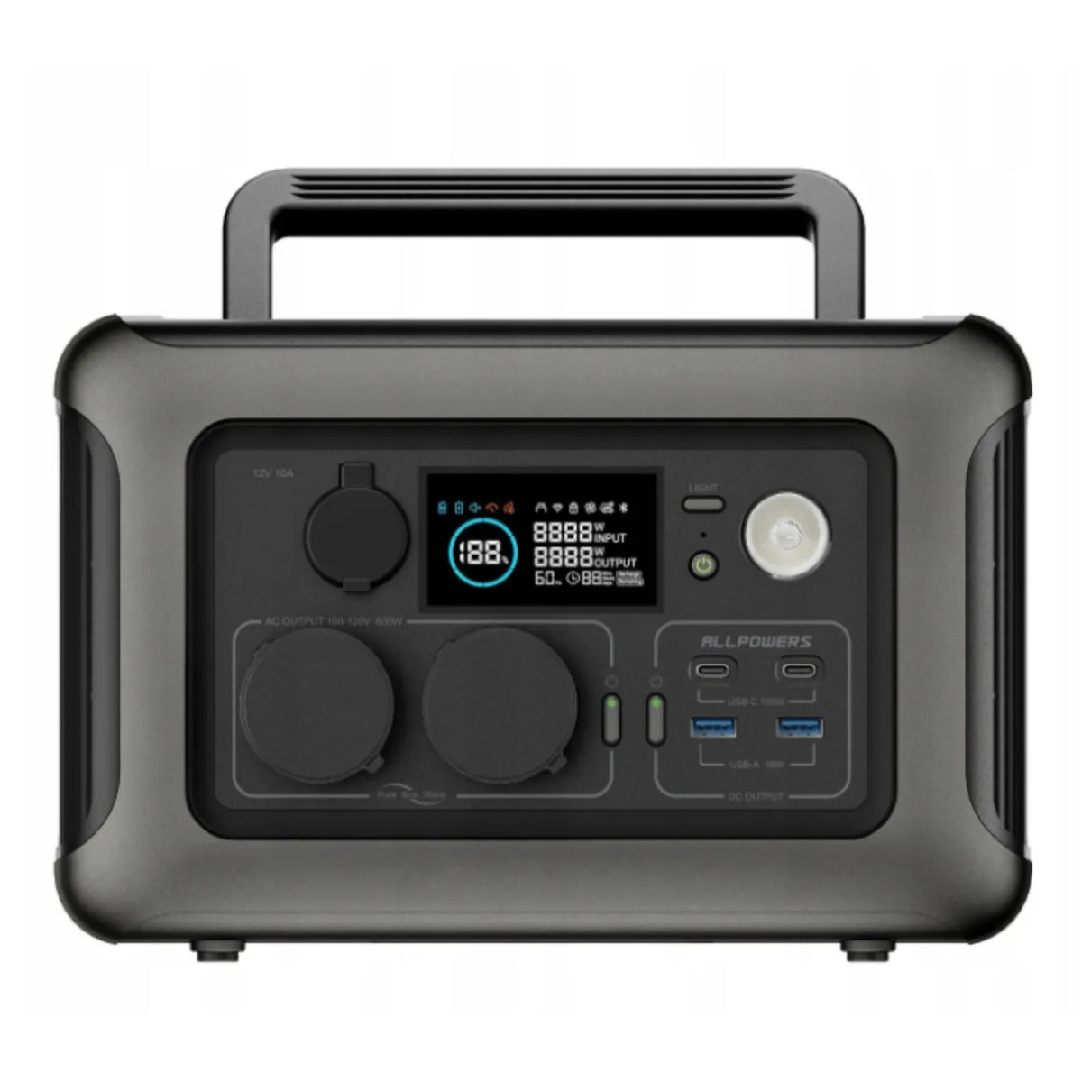 Allpowers R600 299Wh 600W įkrovimo stotis ir energijos saugykla