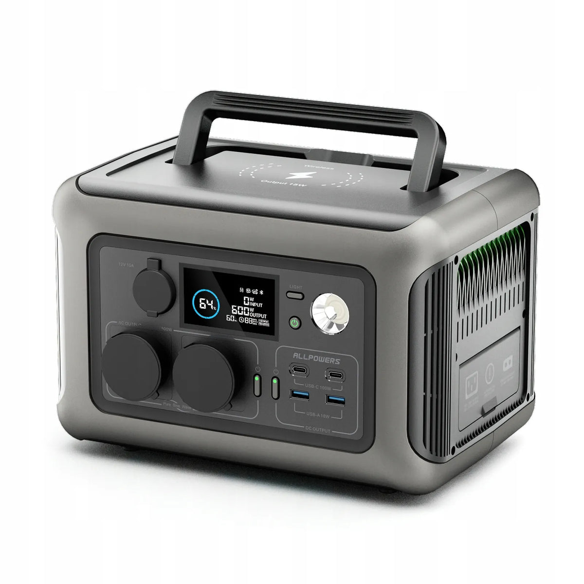 Allpowers R600 299Wh 600W įkrovimo stotis ir energijos saugykla