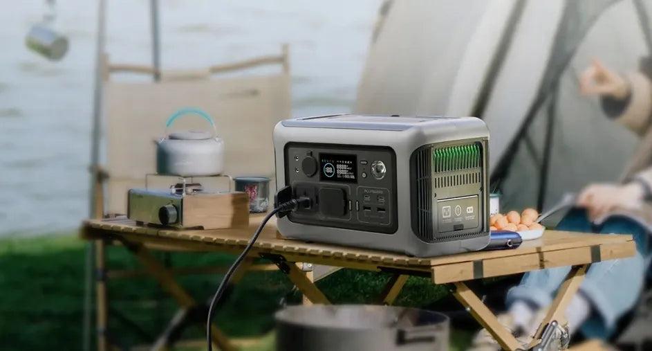 ALLPOWERS R600 nešiojamoji energijos stotelė su įkrovimo kabeliu