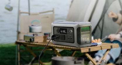 ALLPOWERS R600 nešiojamoji energijos stotelė su įkrovimo kabeliu