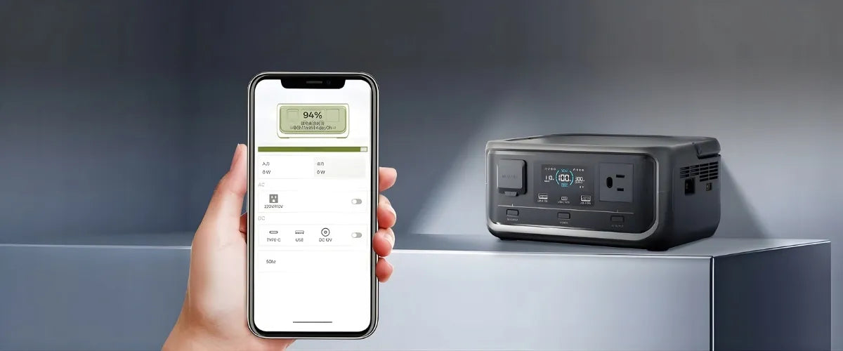Allpowers Volix P300 256Wh 300W nešiojamas įkroviklis, maitinimo šaltinis, „power bank“ su UPS