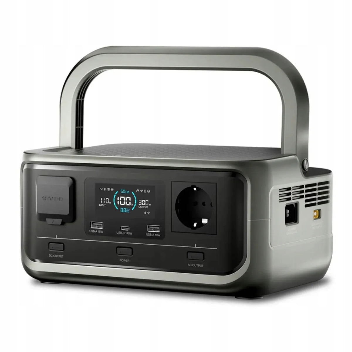 Allpowers Volix P300 256Wh 300W nešiojamas įkroviklis, maitinimo šaltinis, „power bank“ su UPS