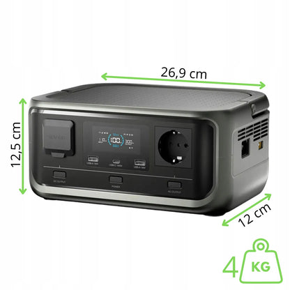 Allpowers Volix P300 256Wh 300W nešiojamas įkroviklis, maitinimo šaltinis, „power bank“ su UPS