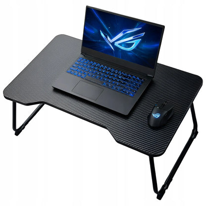 Alogy CarbonDesk™ sulankstomas stabilus staliukas nešiojamajam kompiuteriui, 60 × 40 cm, juodas